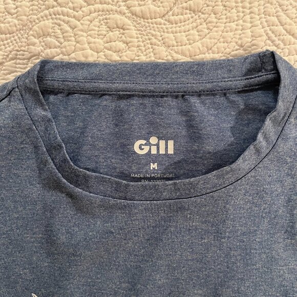 Gill Men’s Technical Long Sleeve – Navy Heather (Size M) - Picture 2 of 5